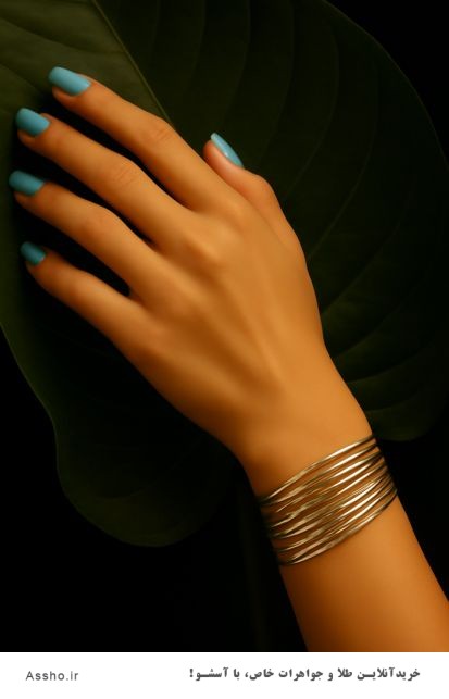 عکس النگو آینه ای نازک 